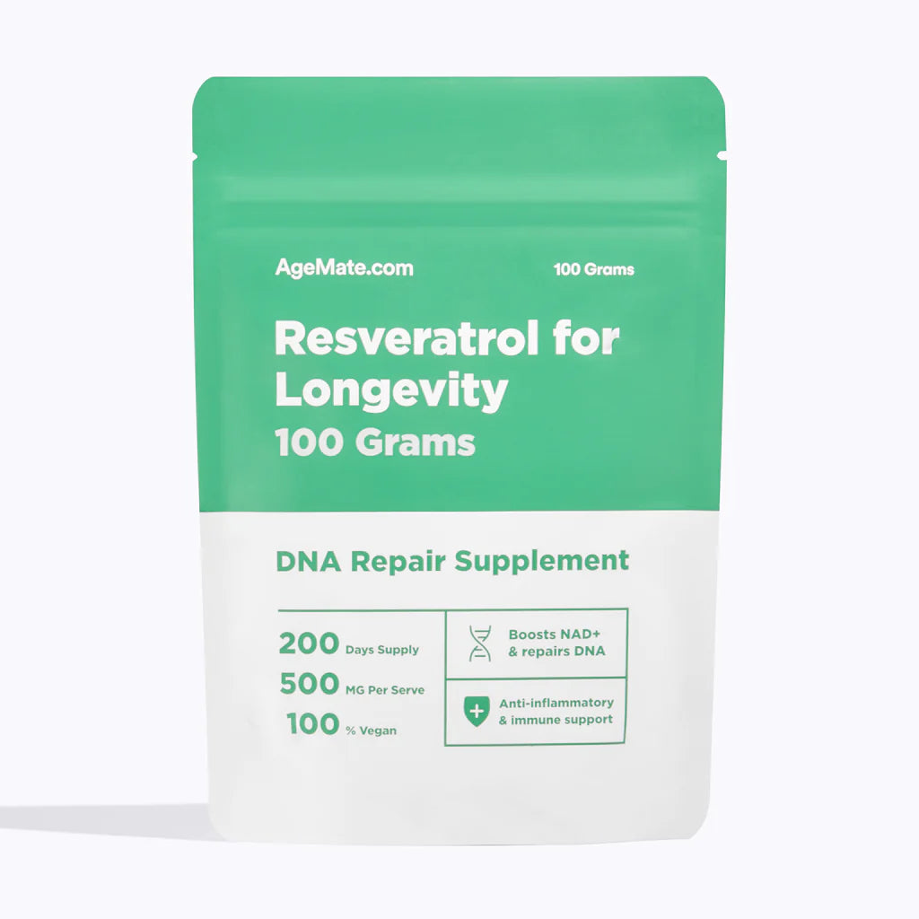 100g Pure Resveratrol Powder for DNA Repair